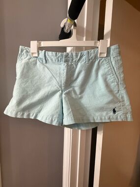 Ralph Lauren Mint Cotton Chino Bermuda Shorts